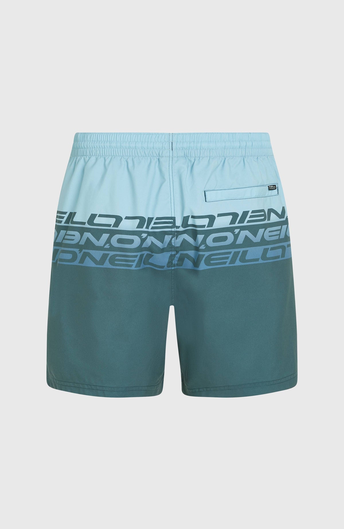Cali Stripe 16'' Swim Shorts | Blue Upside Down