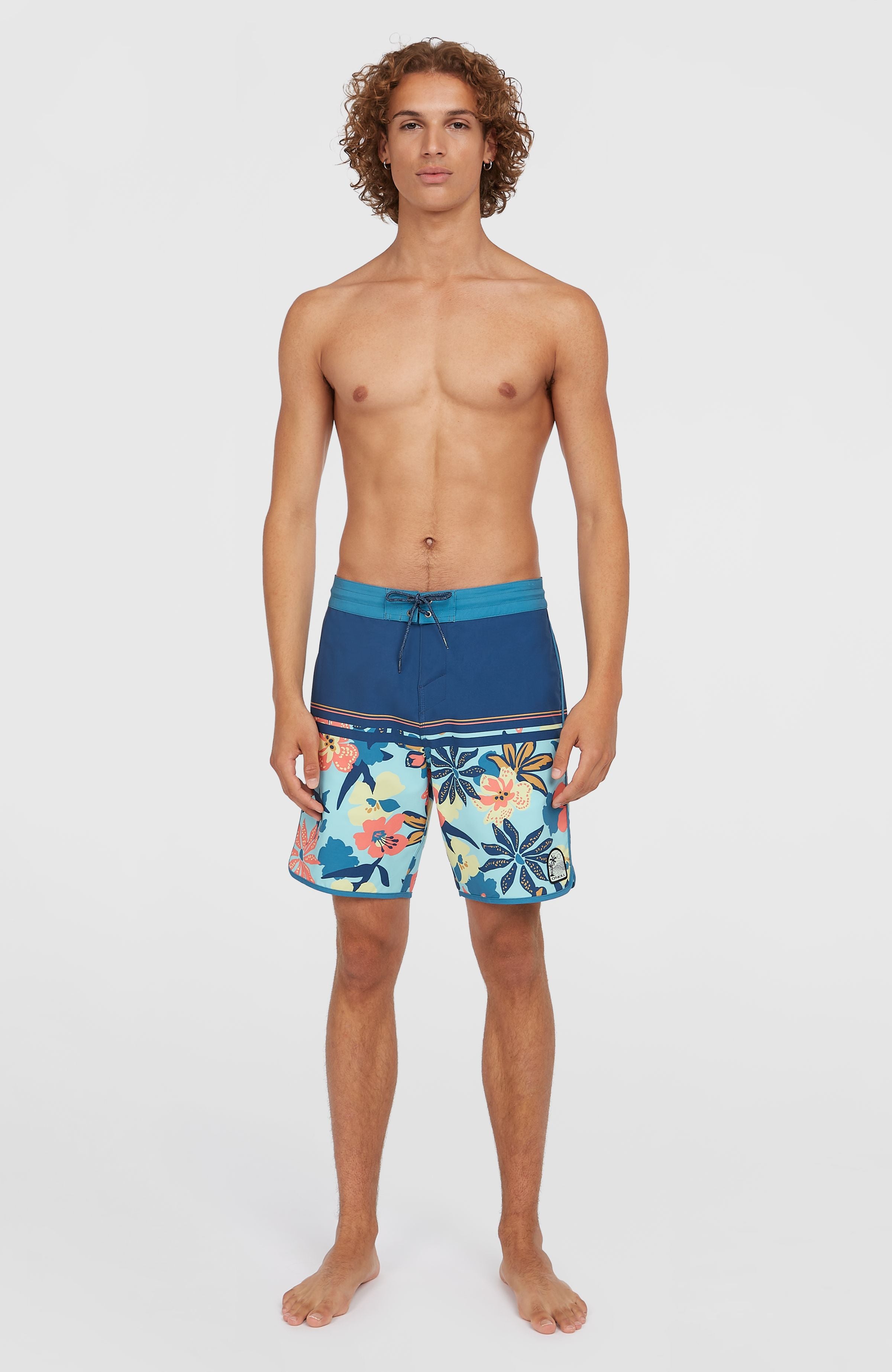 アロハキャッツ Cruzer Scallop 18'' Boardshorts | Indigo Scallop – O'Neill