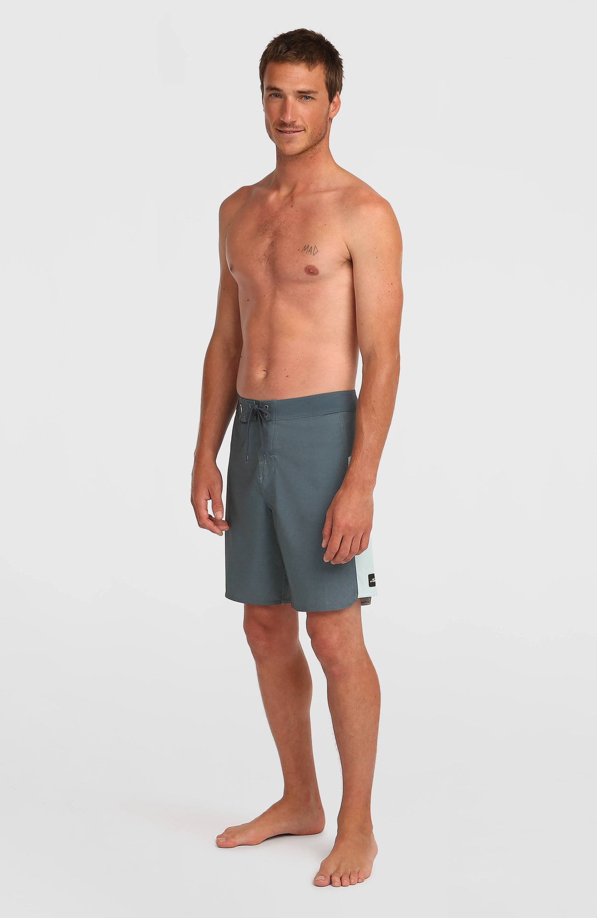 Hyperfreak Tech Panel 18'' Boardshorts | Dark Slate Tech Panel