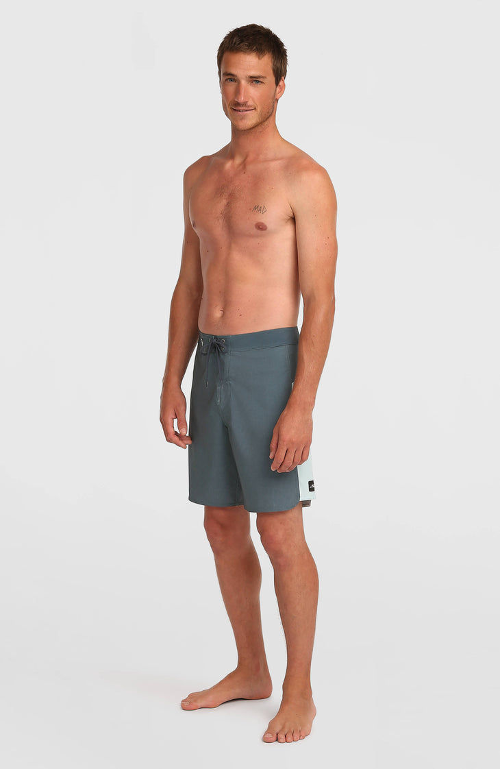 Hyperfreak Tech Panel 18'' Boardshorts | Dark Slate Tech Panel