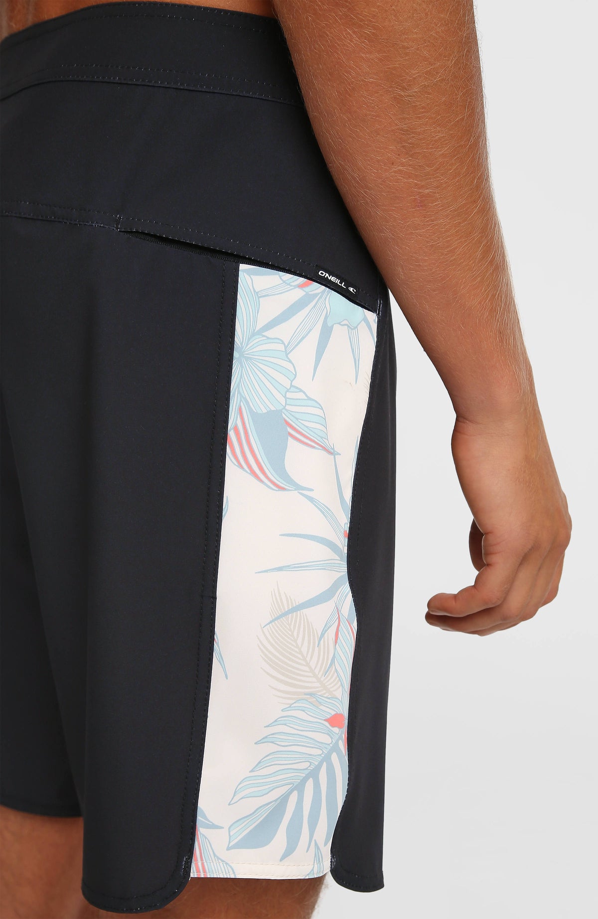 Hyperfreak Tech Panel 18'' Boardshorts | Black Tech Panel