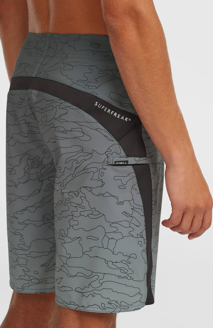 Superfreak 20'' Boardshorts | Dark Shadow Panel