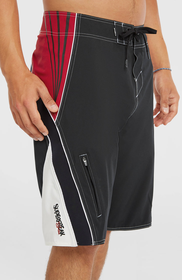 Superfreak Re-Issue Y2K 22'' Boardshorts | Black Re-Issue