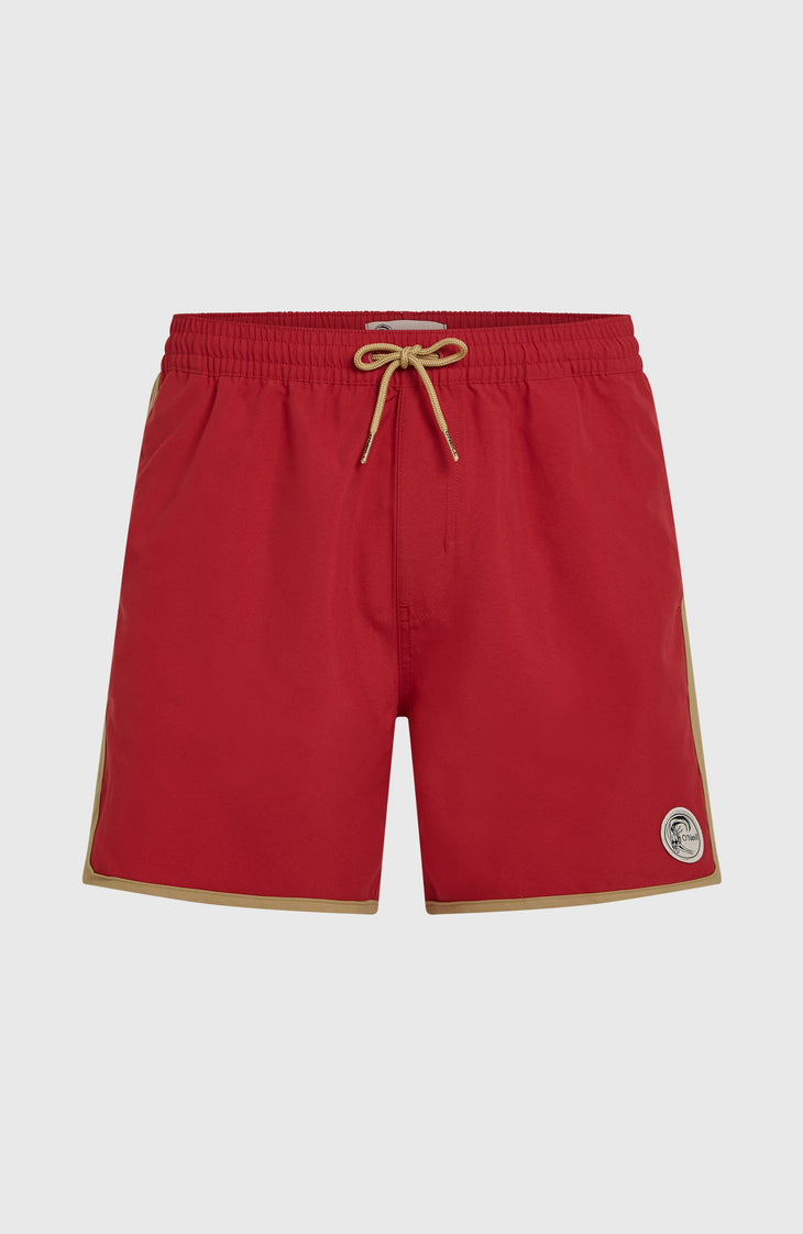 O'Riginals Scallop 16'' Swimshorts | Midnight Poppy