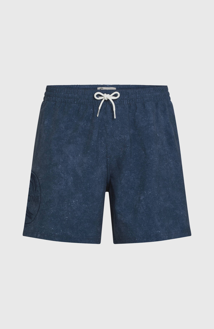 O'Riginals Cali Ocean 16'' Swimshorts | Dark Blue Originals Acid Wash