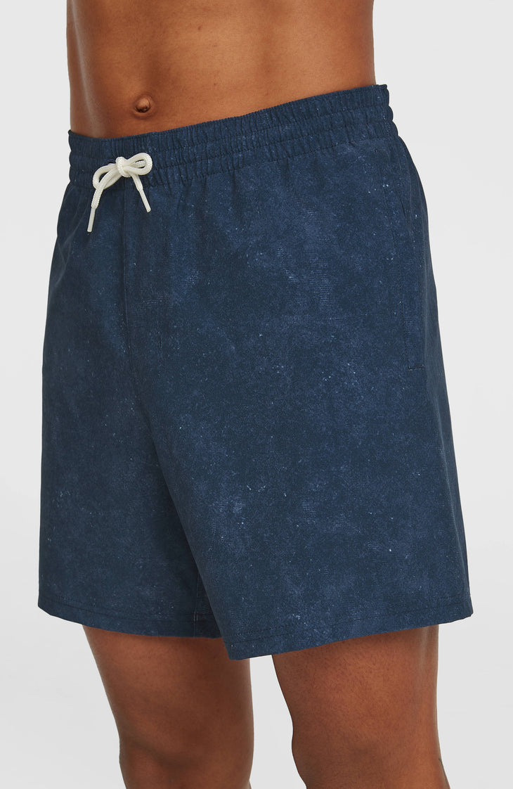O'Riginals Cali Ocean 16'' Swimshorts | Dark Blue Originals Acid Wash