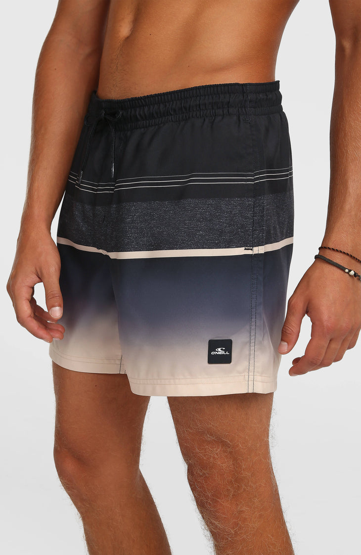 O’Neill Gradient 15'' Swimshorts | Black Out Gradient Stripe