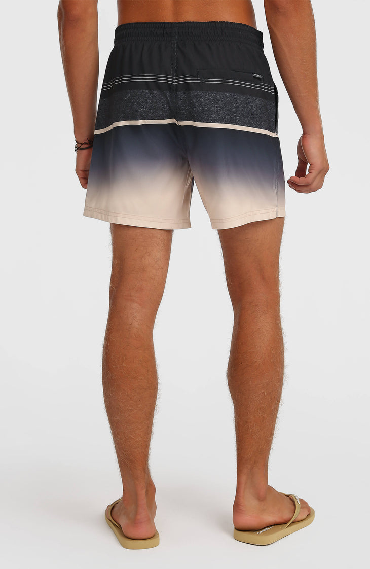 O’Neill Gradient 15'' Swimshorts | Black Out Gradient Stripe