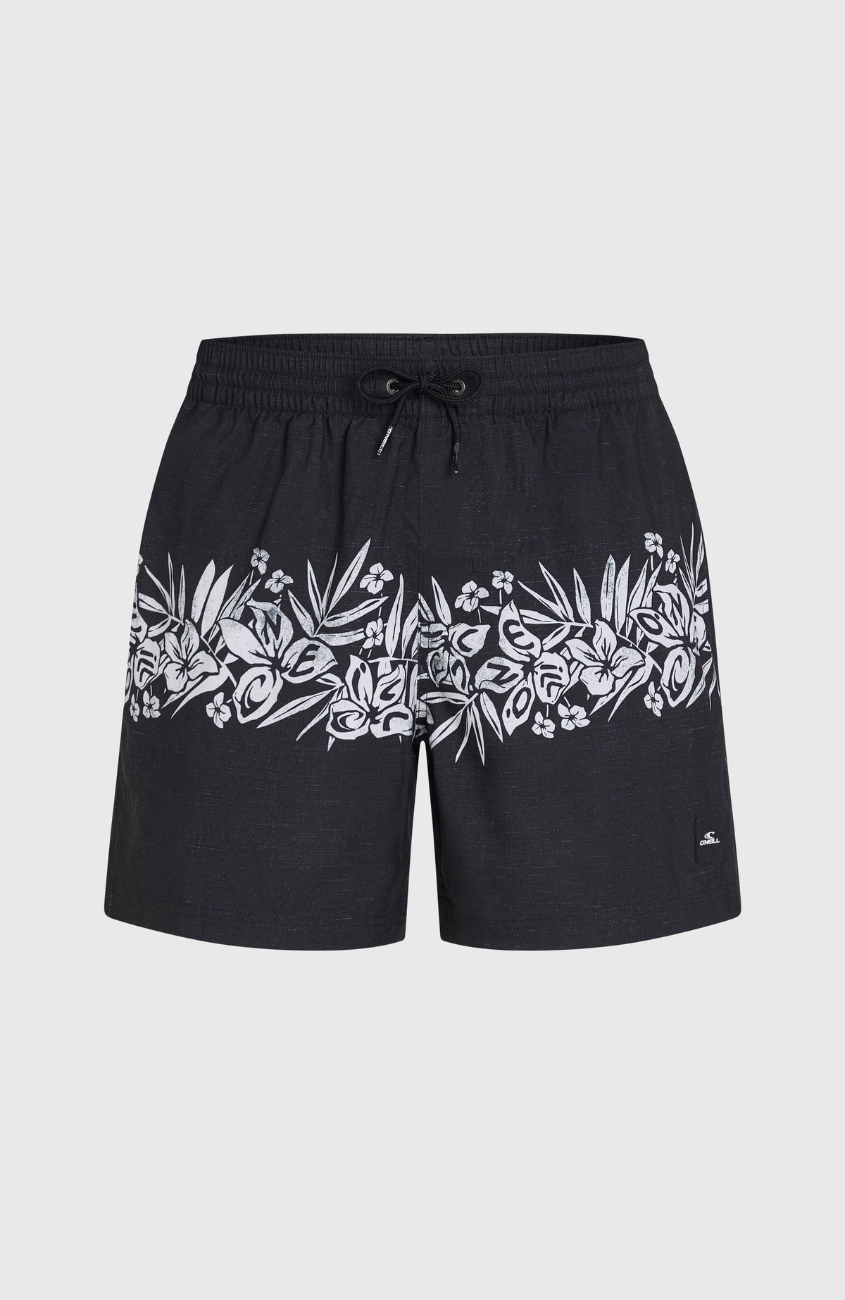 O'Neill Uni Flower 16'' Swimshorts | Black Tropical Stripe
