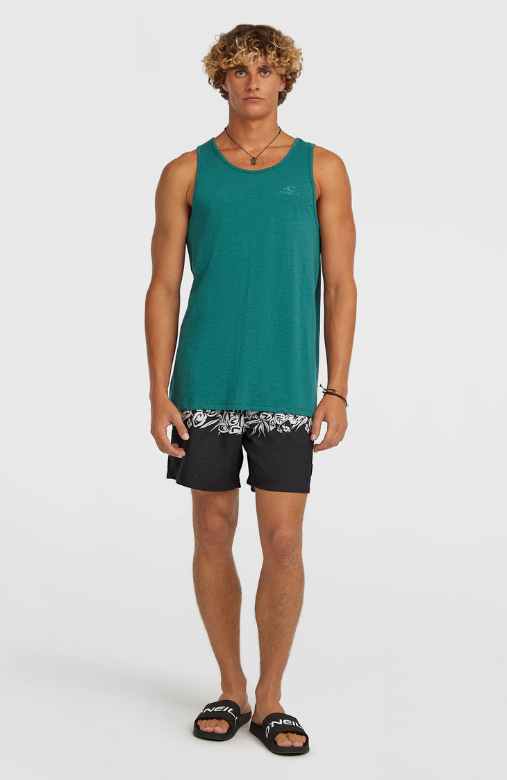O'Neill Uni Flower 16'' Swimshorts | Black Tropical Stripe