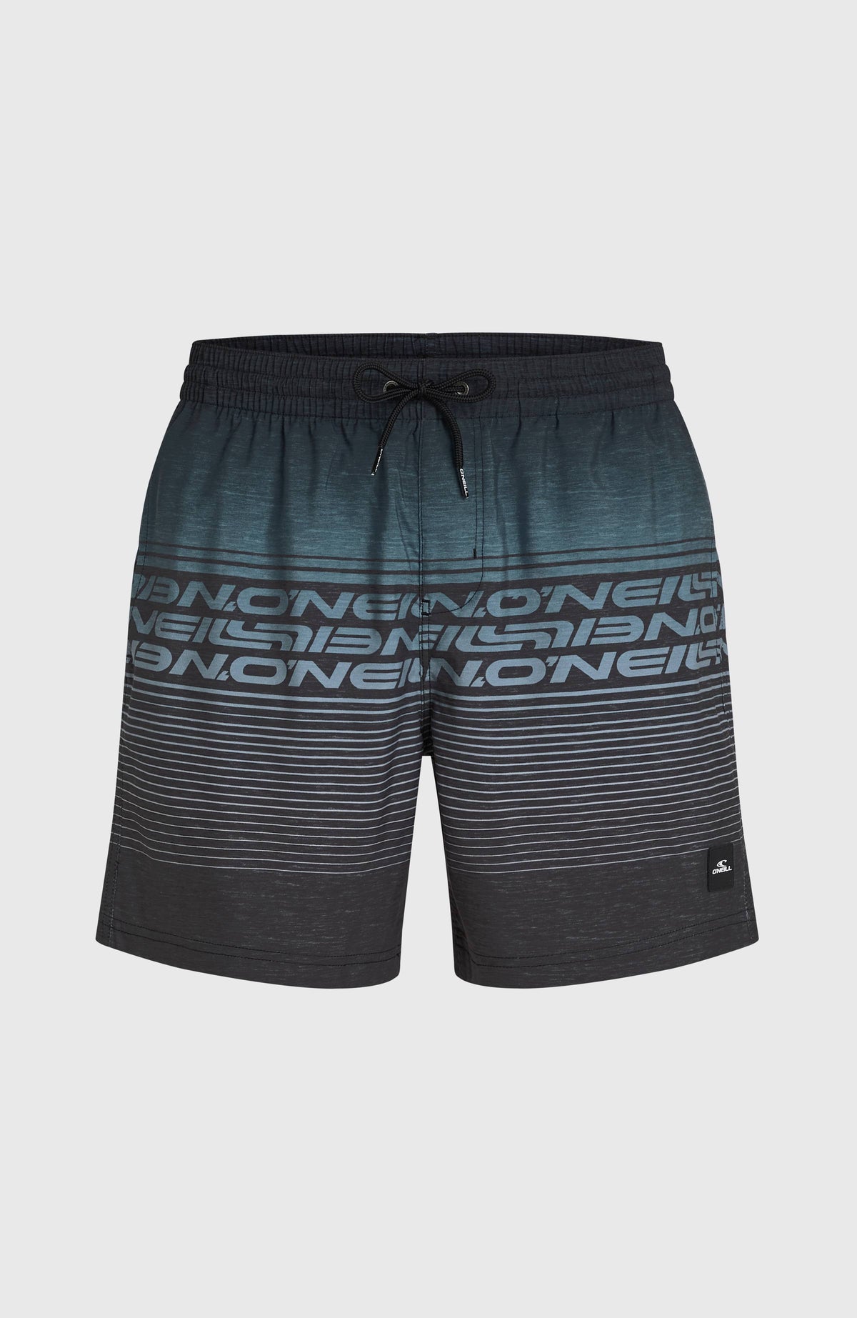 Logo Stripe 16'' Swimshorts | Black Out Heritage O'Neill Stripe