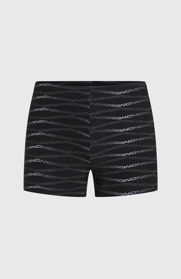 Essentials All-Over-Print Racer | Black Boys Gradient Stripe