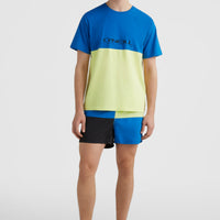 Corals T-Shirt | Princess Blue Colour Block