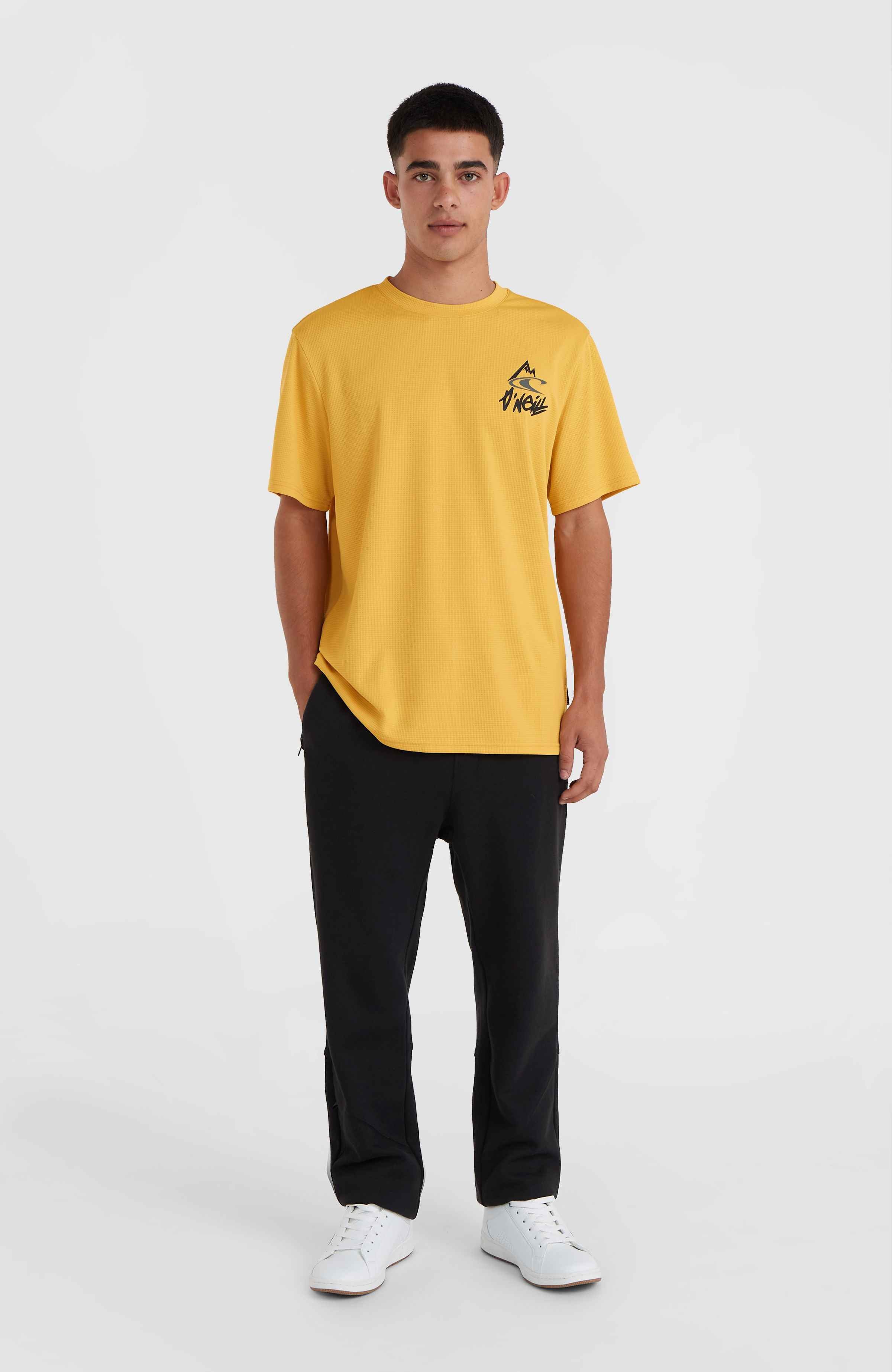 O'Neill Hybrid Logo Polygiene T-Shirt | Golden Haze – O'Neill