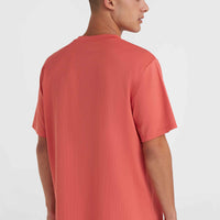 O’Neill Hybrid Logo Polygiene T-Shirt | Red Orcher