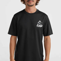 O’Neill Hybrid Logo Polygiene T-Shirt | Black Out