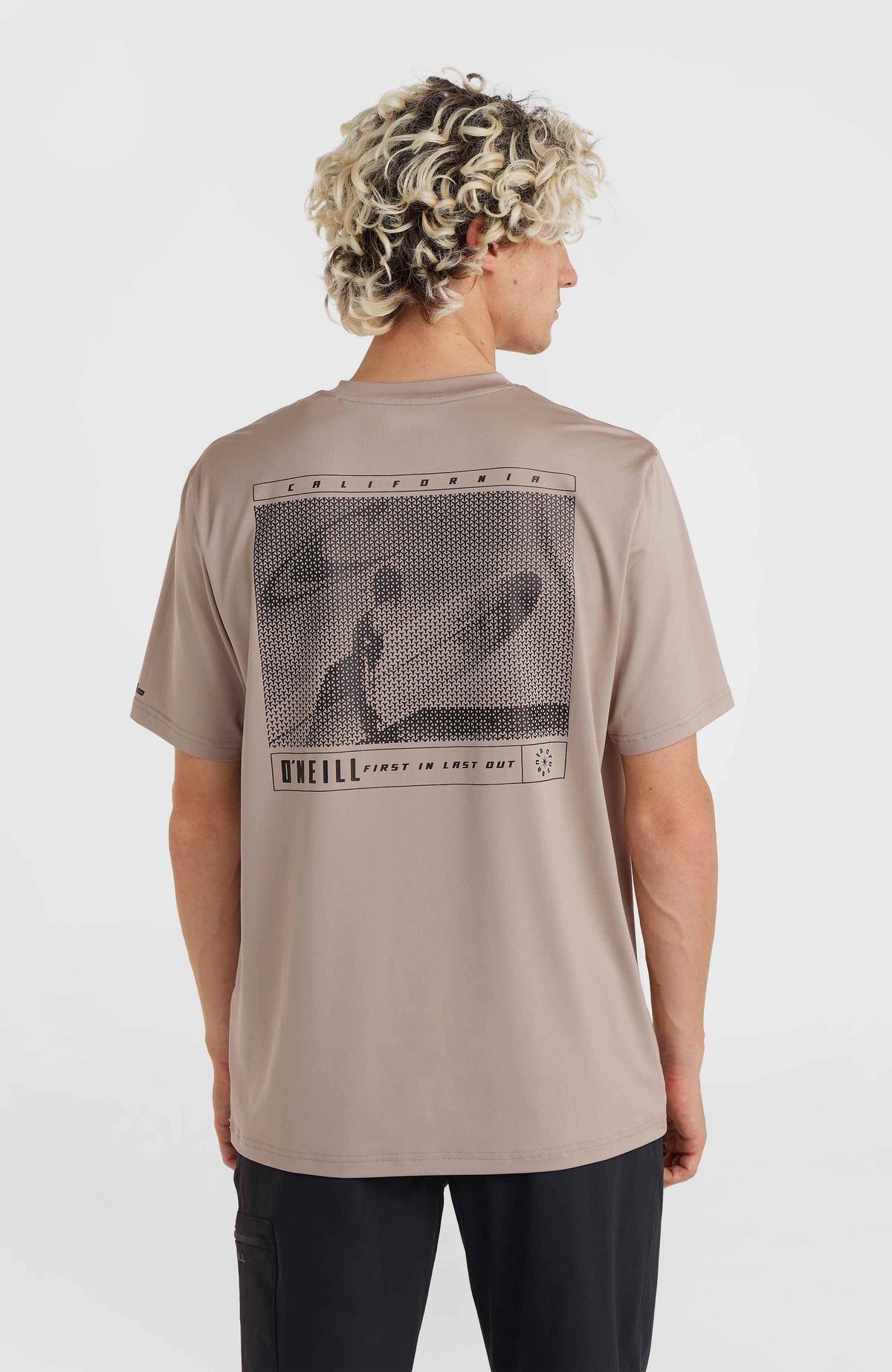 O'Neill TRVLR Series Photoprint Polygiene T-Shirt | Pumpkin Smoke