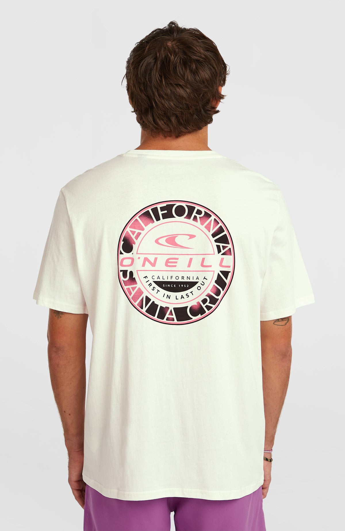 Jack O'Neill Back Print T-Shirt | Snow White