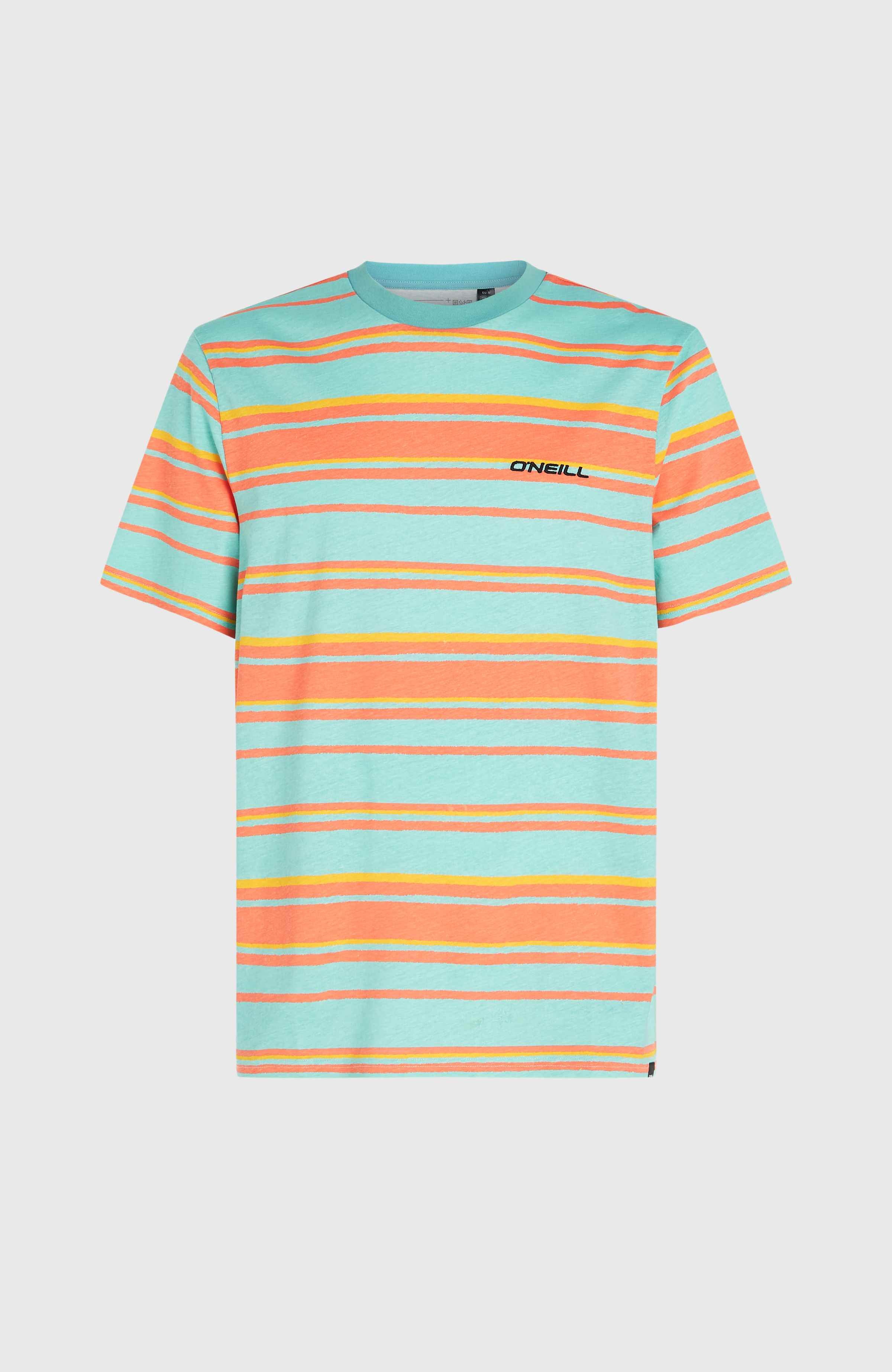 Mix and Match Stripe T-Shirt | Blue Neon Bold Stripes – O'Neill