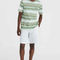 Mix and Match Stripe T-Shirt | Green Bold Stripes