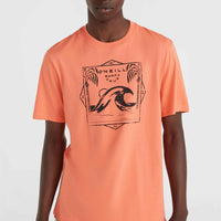 Mix and Match Wave T-Shirt | Living Coral