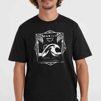 Mix and Match Wave T-Shirt | Black Out