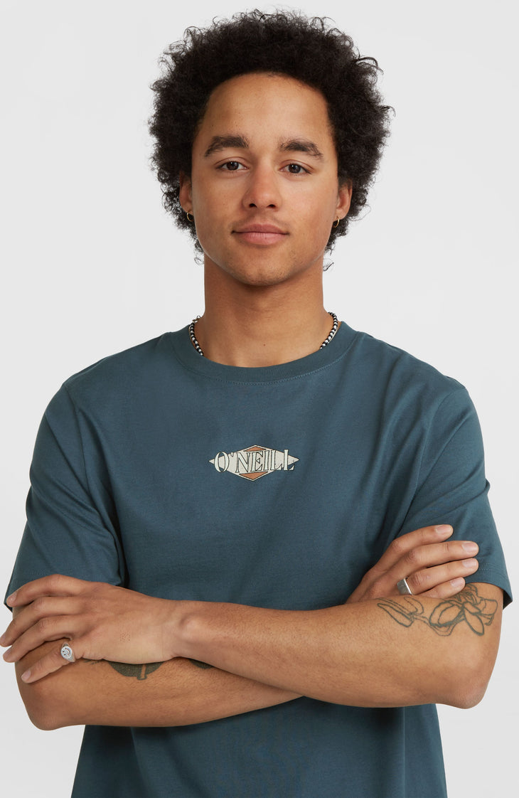 Back Print T-Shirt | Alma Steel