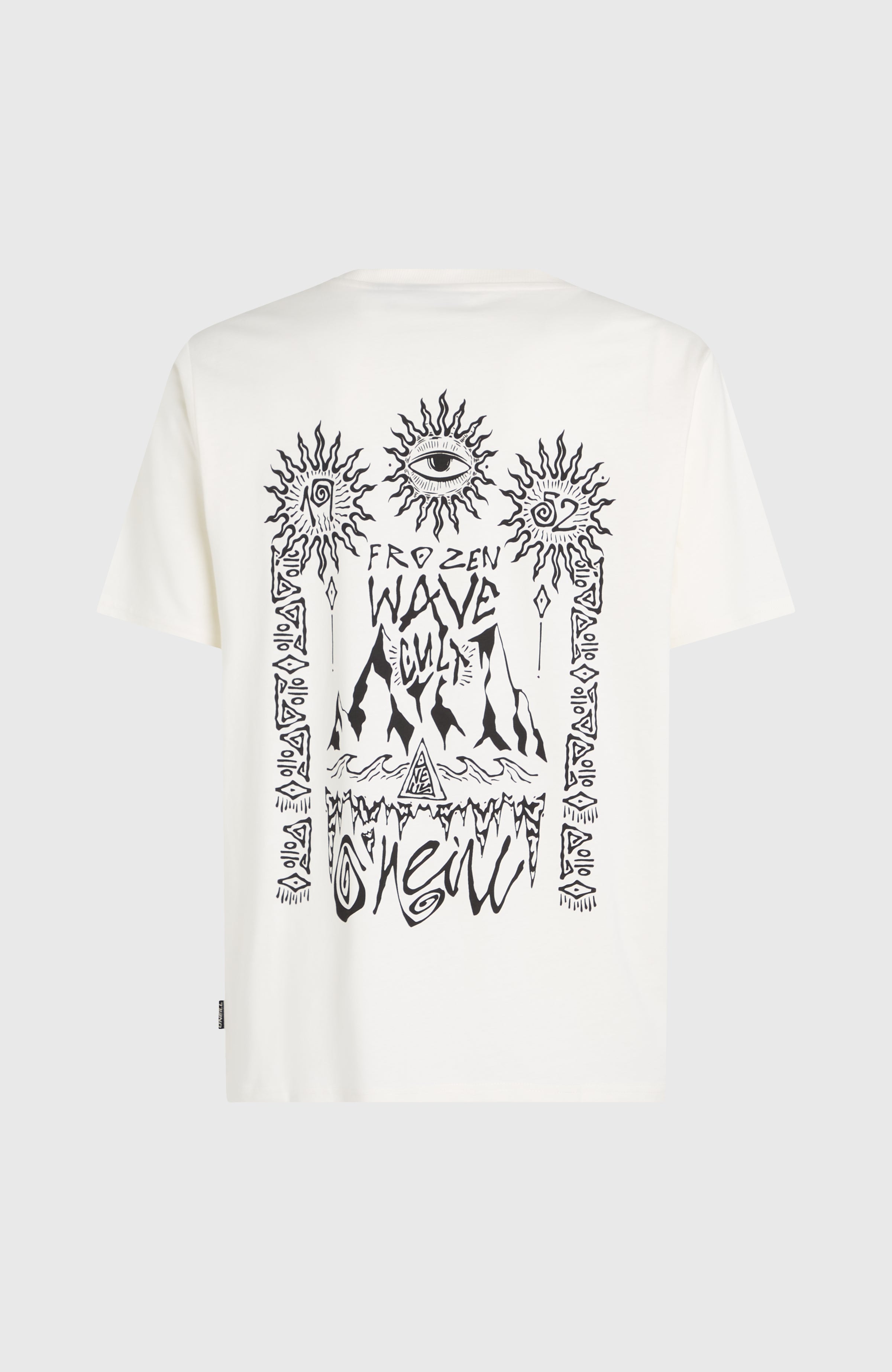 ANDWANG silent(and)graphic over tee ホワイト Mind Over Matter Oversized T Shirt - White