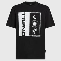 Front Print T-Shirt | Black Out