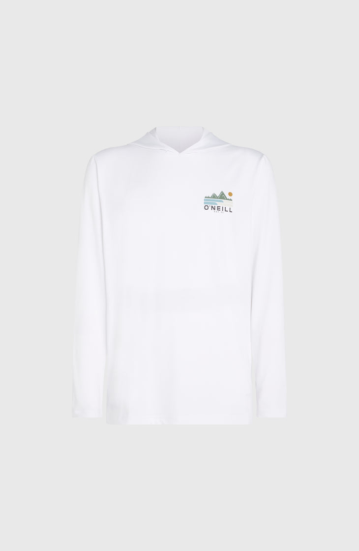 O'Neill TRVLR Series UPF Hooded Long-Sleeve T-Shirt | Snow White