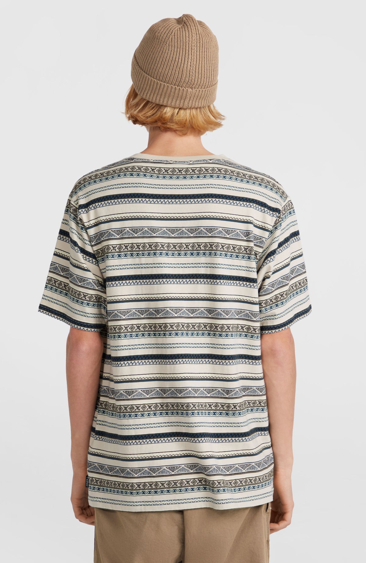 Ikat Jacquard T-Shirt | Grey Ikat Stripe – O'Neill