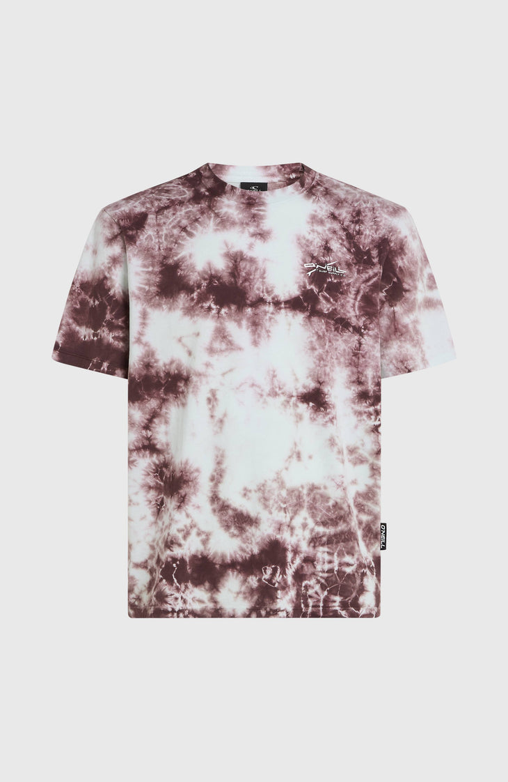 Tie Dye Graphic T-Shirt | Purple Tie Dye Print