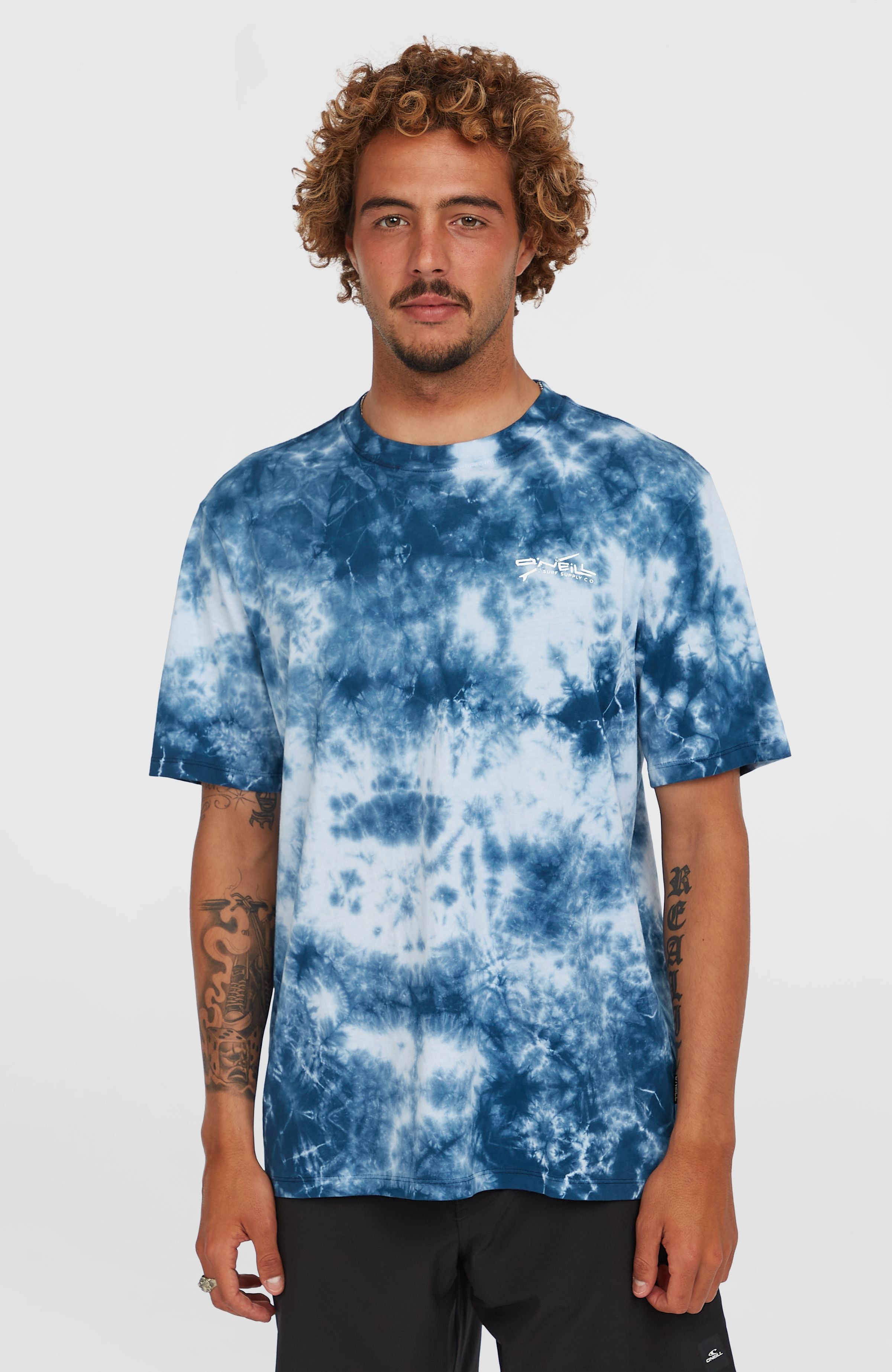 『TEN TEE TIE DYE BLUE M』 Tie Dye Graphic T-Shirt | Blue Tie Dye Print – O'Neill