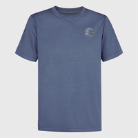 O'Riginals Retro Back-Print T-Shirt | Mozart Blue