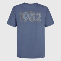 O'Riginals Retro Back-Print T-Shirt | Mozart Blue