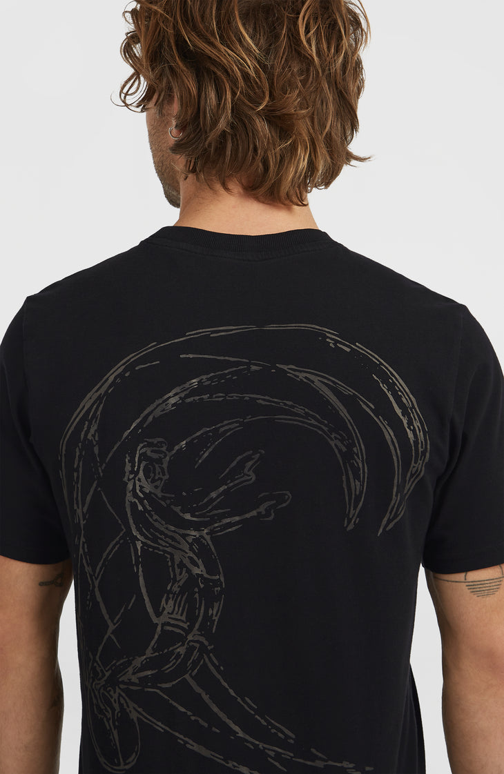 O'Riginals Back-Print T-Shirt | Black Out