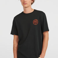 Chest-Print T-Shirt | Black Out