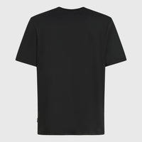 Chest-Print T-Shirt | Black Out