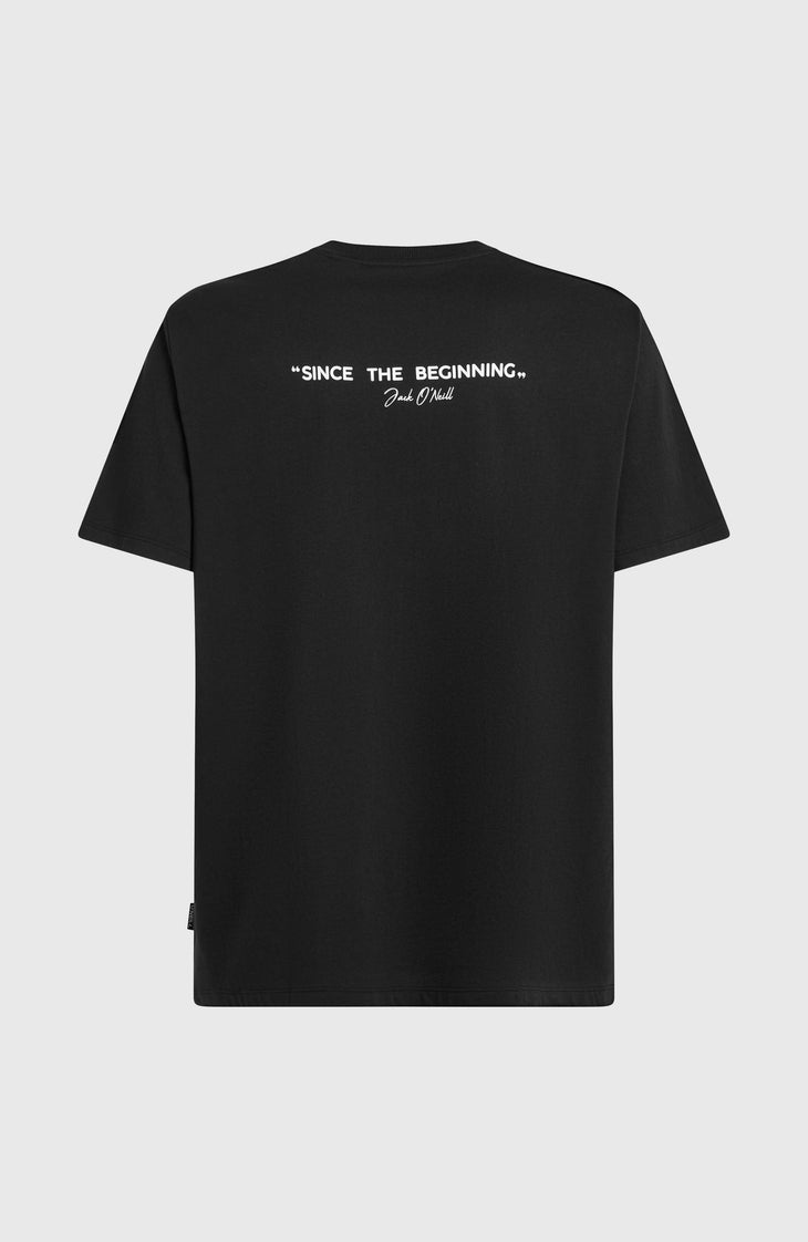 Polygiene Cotton Graphic T-Shirt | Black Out