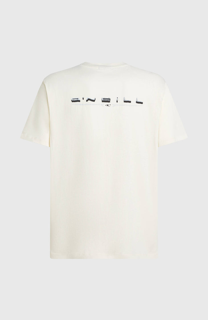 O’Neill Retro Back Print T-Shirt | Snow White
