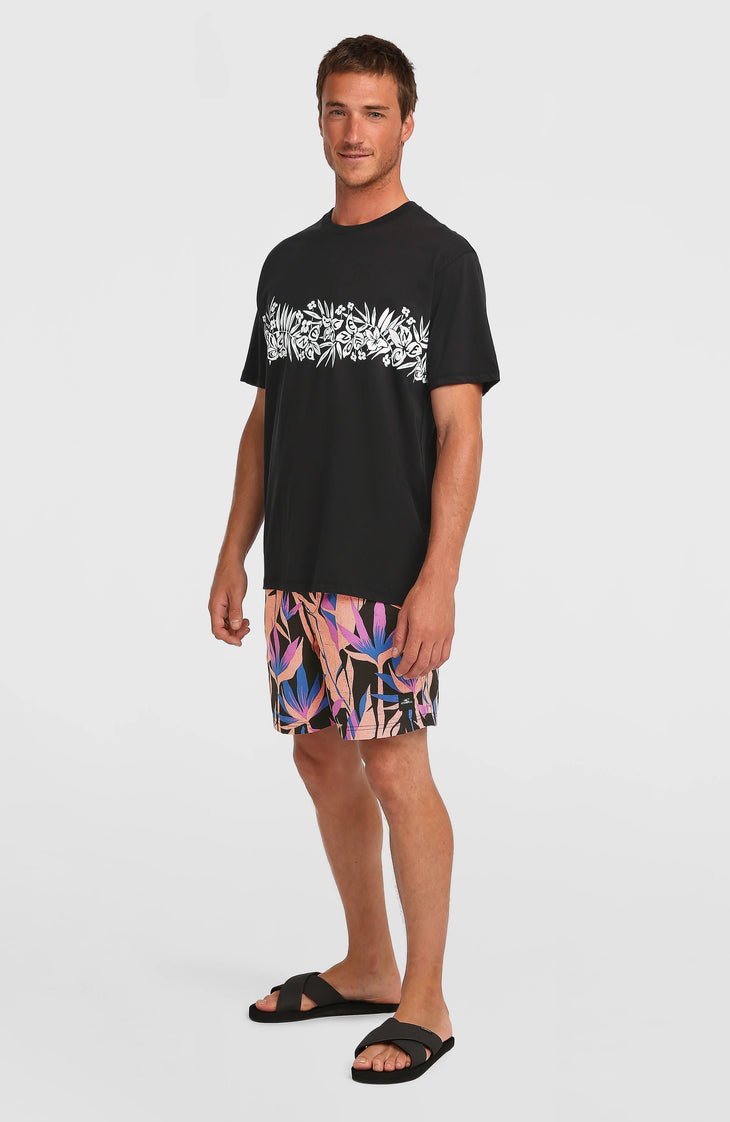 O’Neill Uni Flower T-Shirt | Black Out