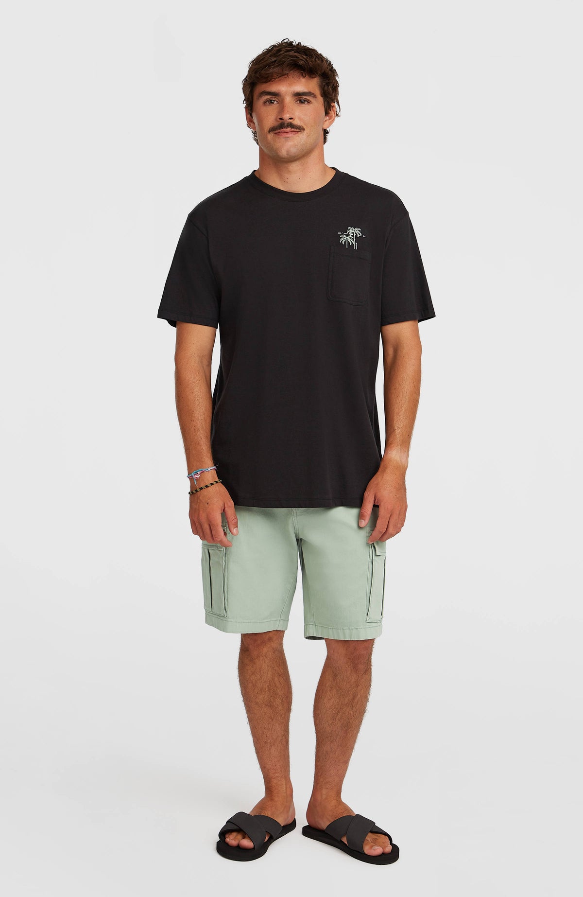 Chest Pocket T-Shirt | Black Out