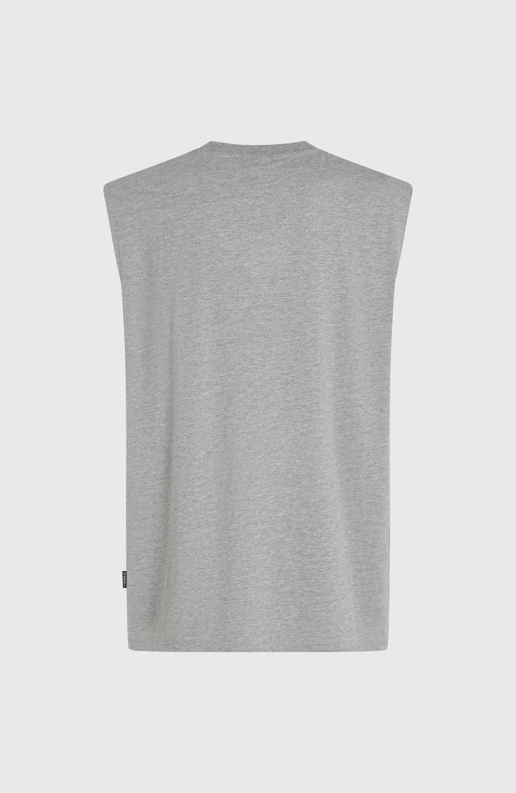 Essentials 90s Graphic Tank Top | Silver Melee