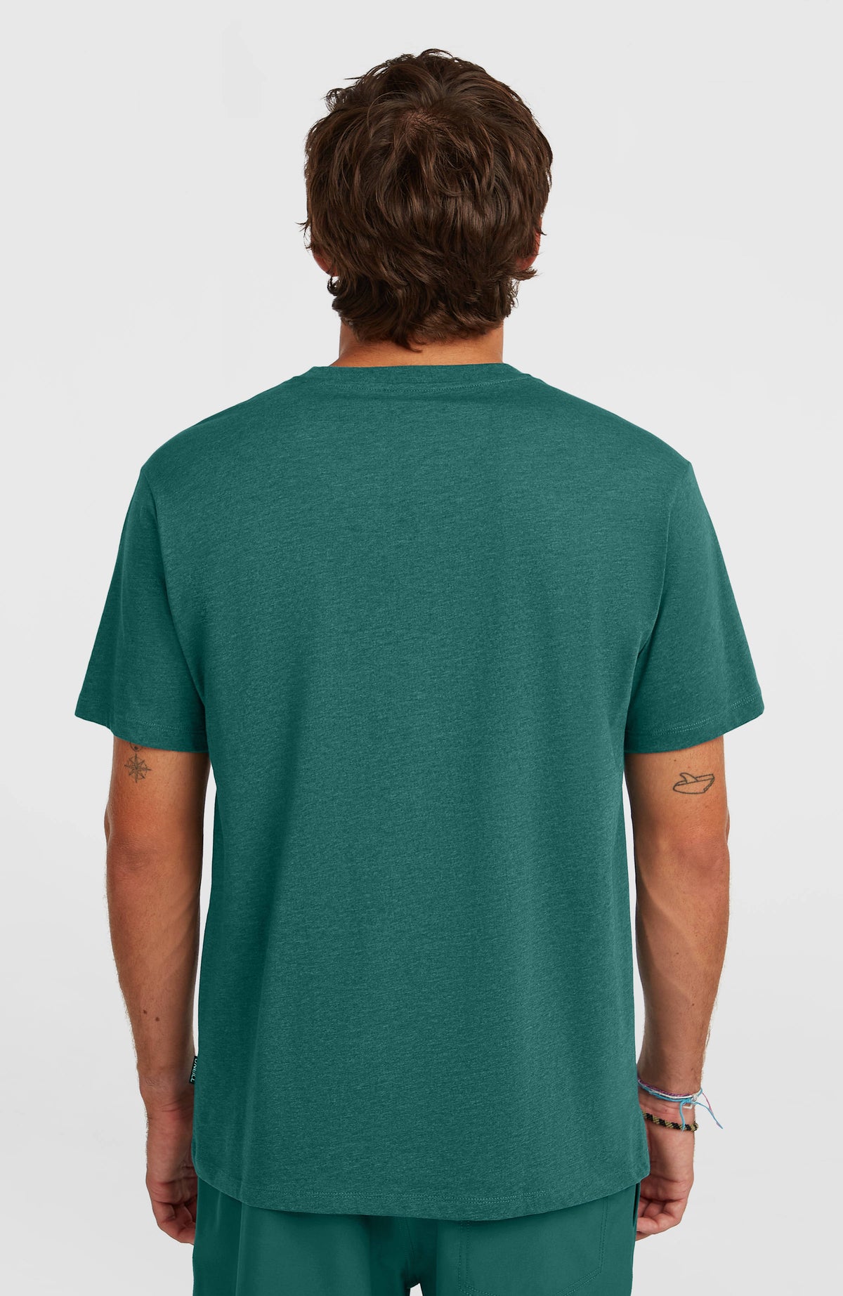 Melange Chest Print T-Shirt | Botanical Heat