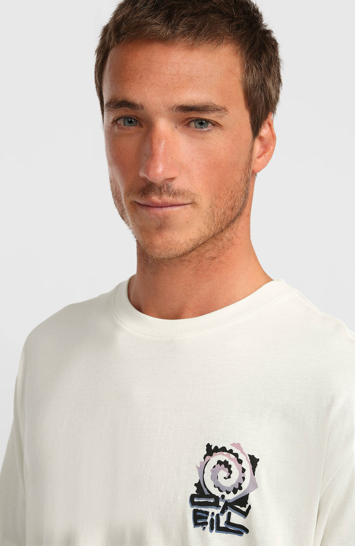 Chest Print T-Shirt | Snow White