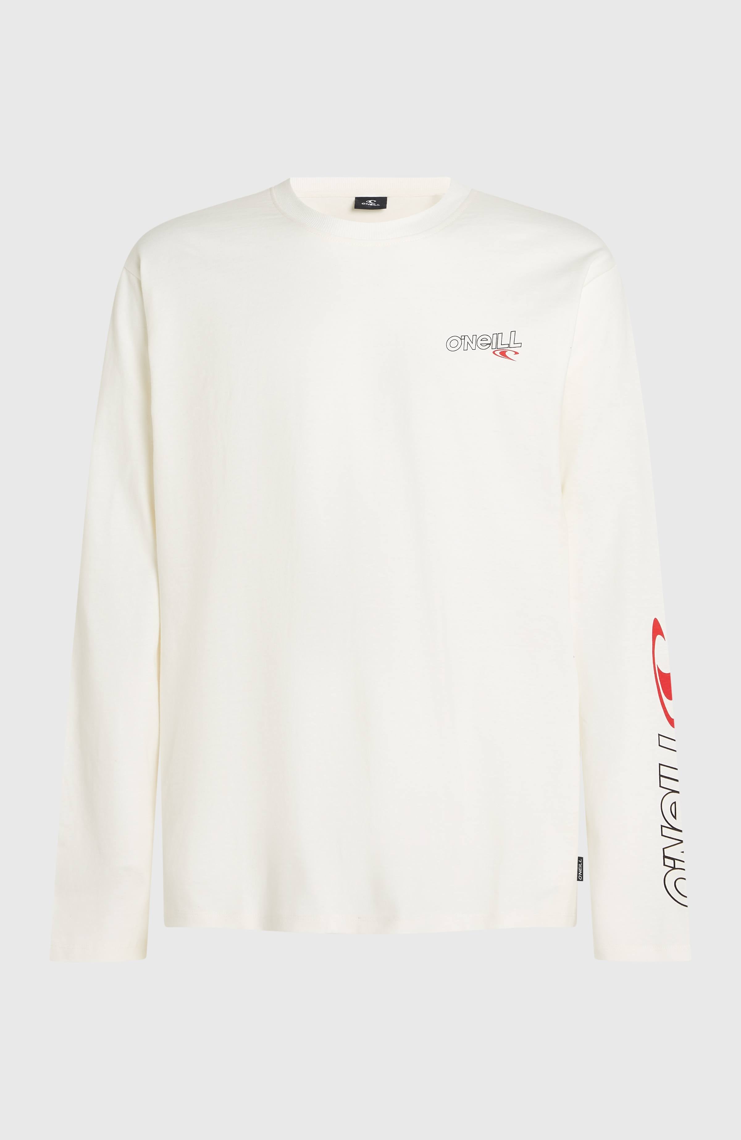 Essentials 90s Logo Long-Sleeve T-Shirt | Snow White – O'Neill