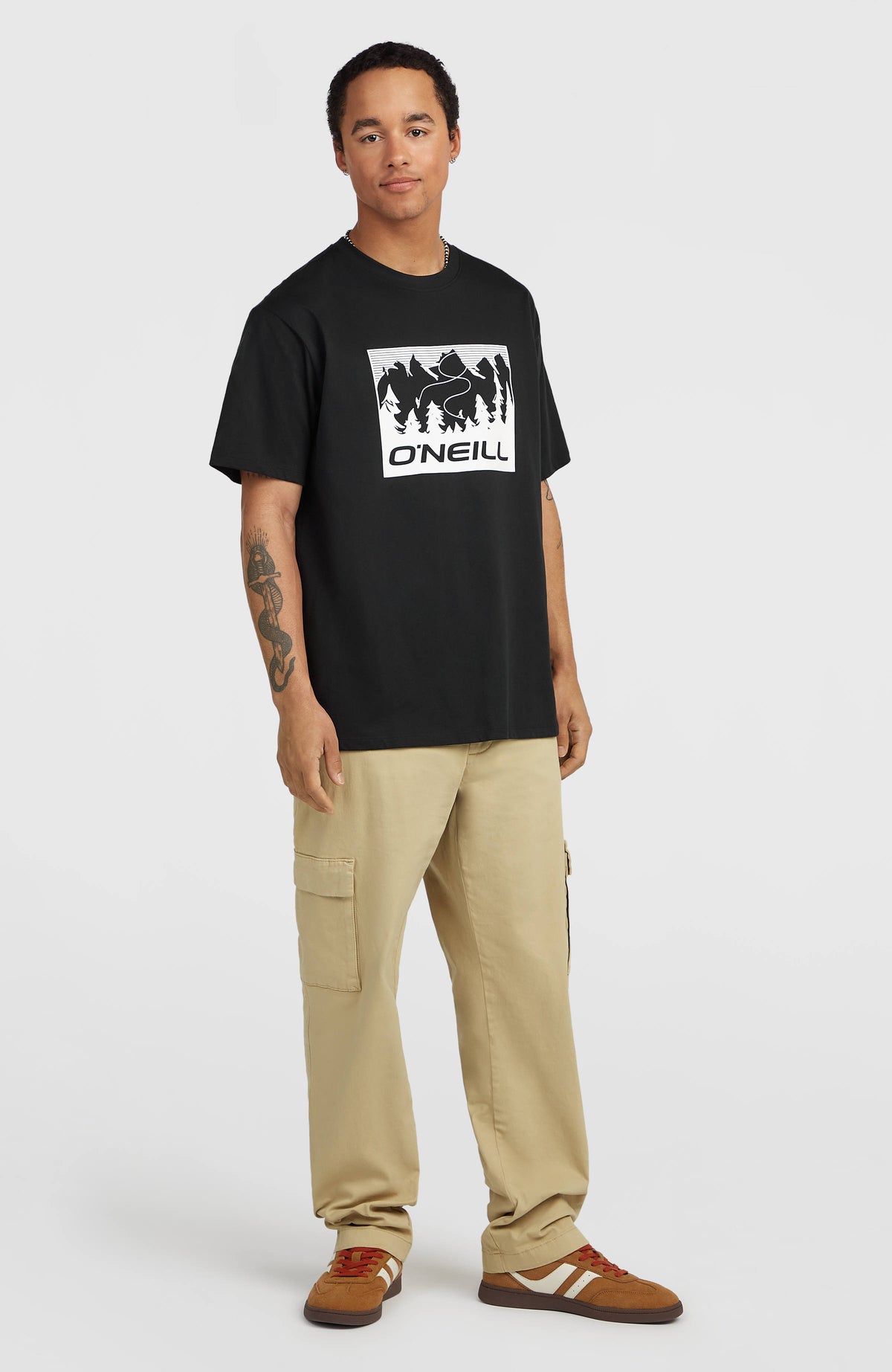 O'Neill Must-Have Front-Print T-Shirt | Black Out