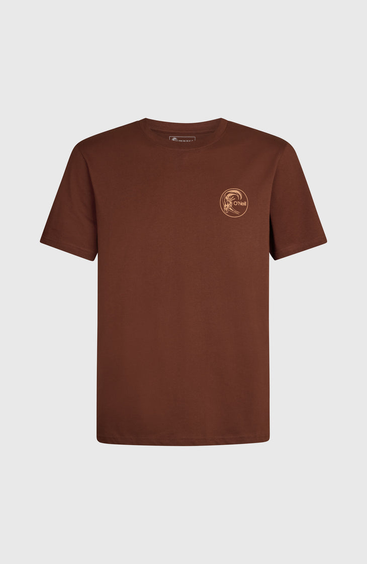 O'Riginals Retro Back-Print T-Shirt | Hazel Spice