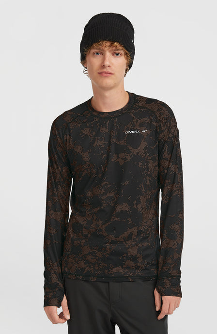 Baselayer Top | Black/Beige Quarry