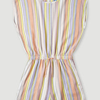 Talia Playsuit | Multi Stripe